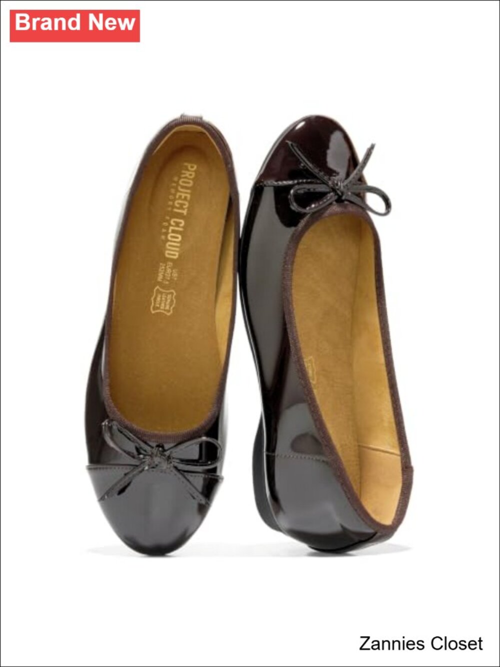 ✨Project Cloud Ballet Flats Leather Insole Memory Foam Non-Slip Women's Dress